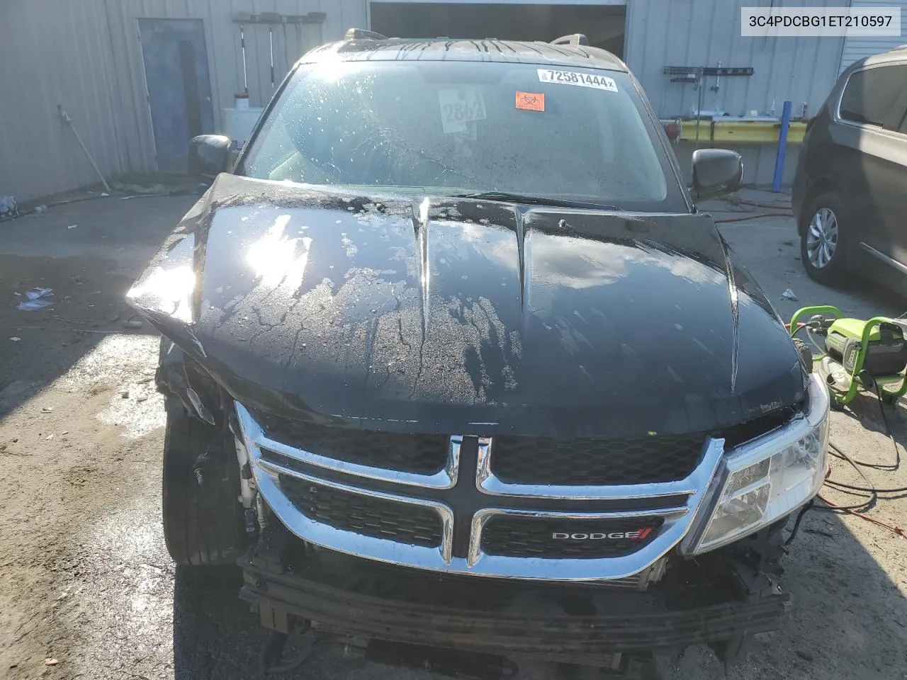 2014 Dodge Journey Sxt VIN: 3C4PDCBG1ET210597 Lot: 72581444