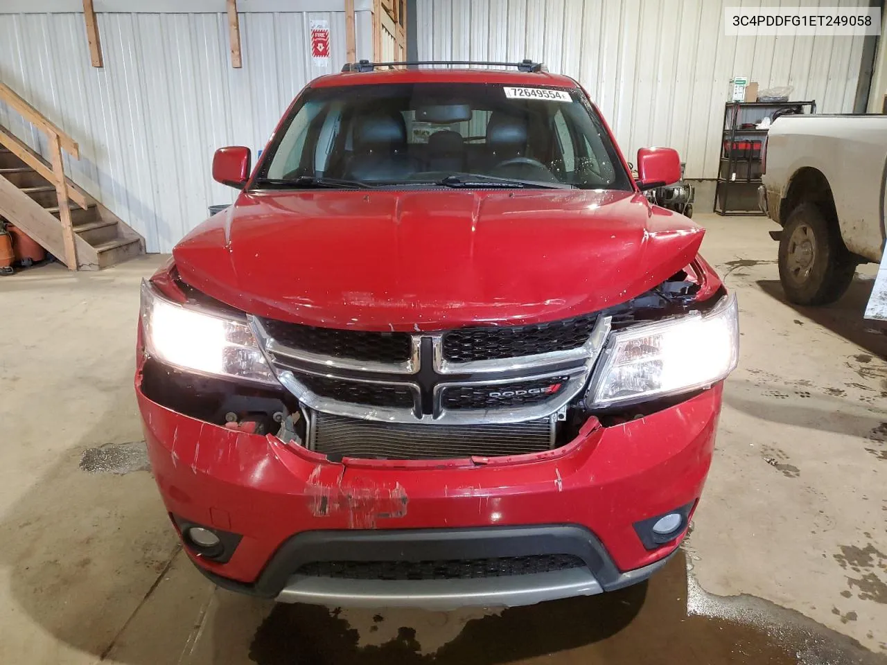 2014 Dodge Journey R/T VIN: 3C4PDDFG1ET249058 Lot: 72649554