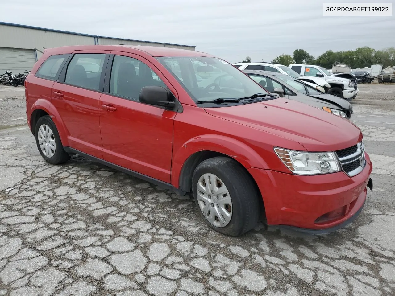 2014 Dodge Journey Se VIN: 3C4PDCAB6ET199022 Lot: 72755604