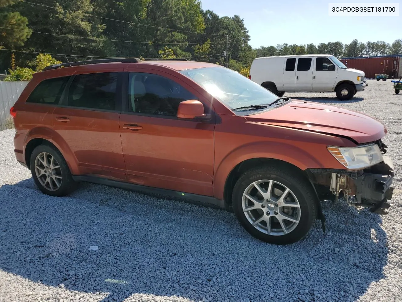 2014 Dodge Journey Sxt VIN: 3C4PDCBG8ET181700 Lot: 72756274