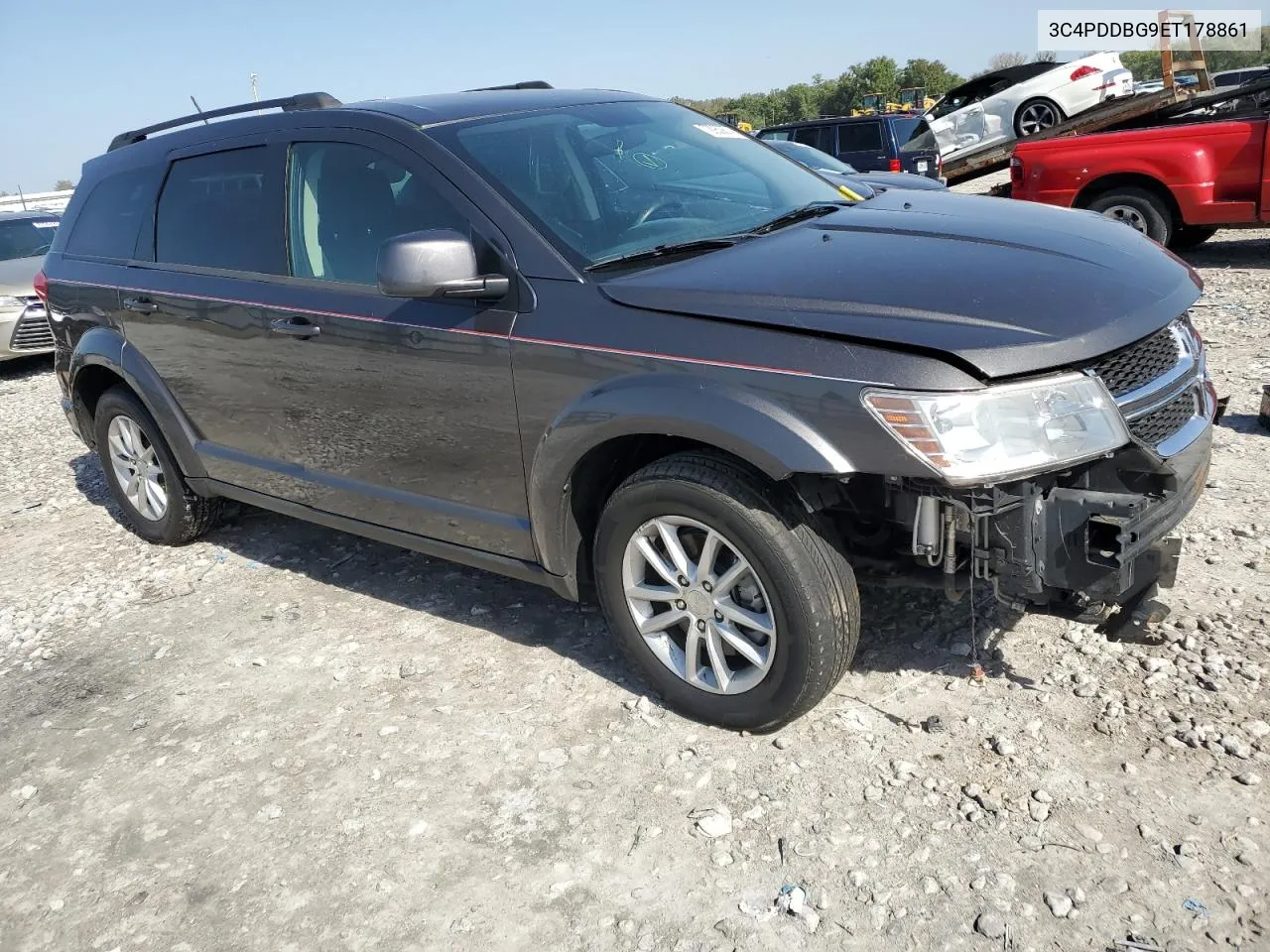 2014 Dodge Journey Sxt VIN: 3C4PDDBG9ET178861 Lot: 72950874