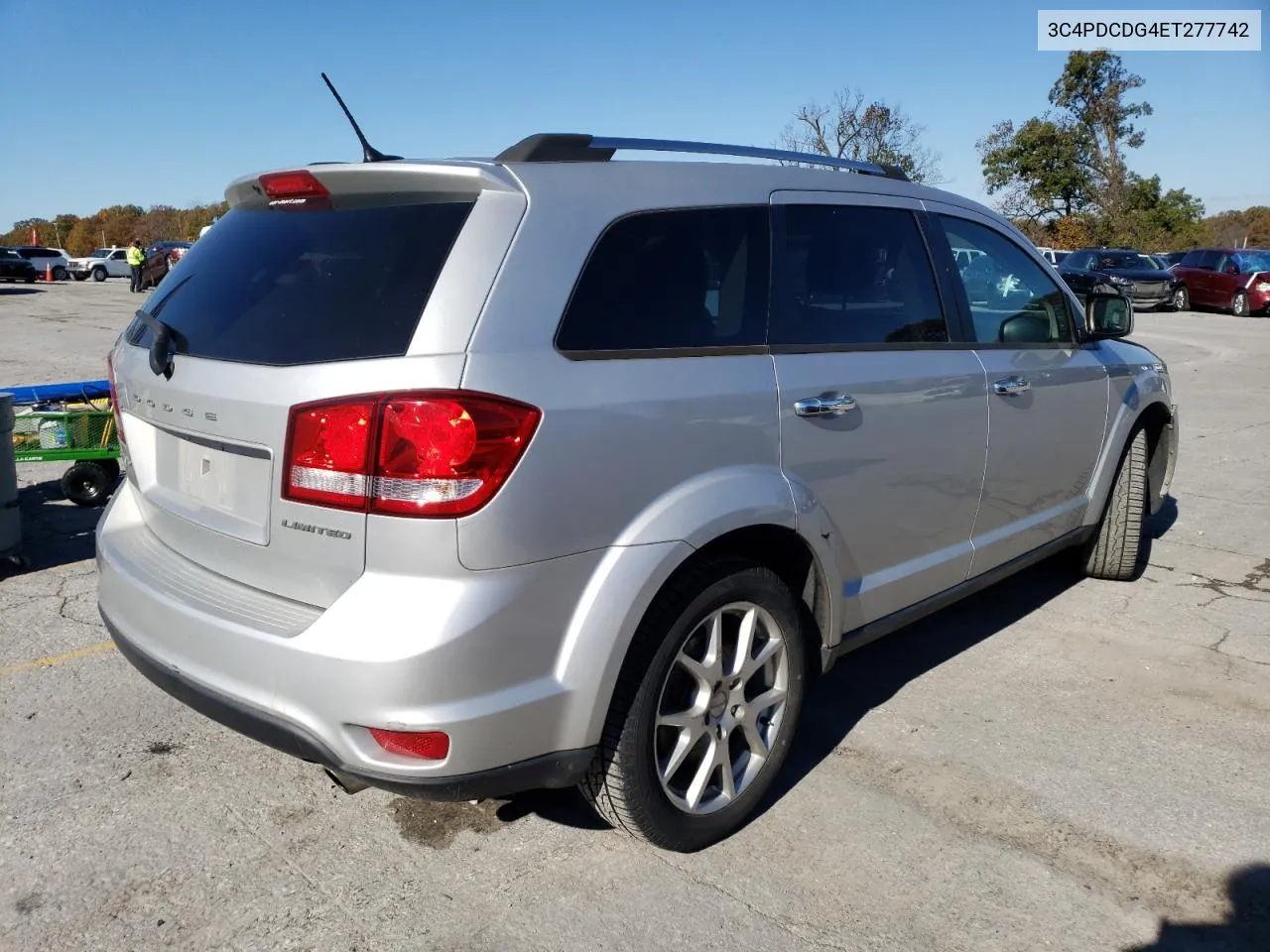 2014 Dodge Journey Limited VIN: 3C4PDCDG4ET277742 Lot: 73316014