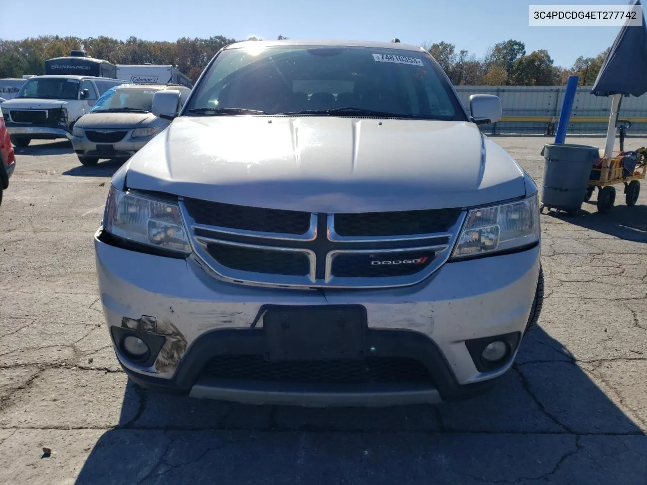 2014 Dodge Journey Limited VIN: 3C4PDCDG4ET277742 Lot: 73316014