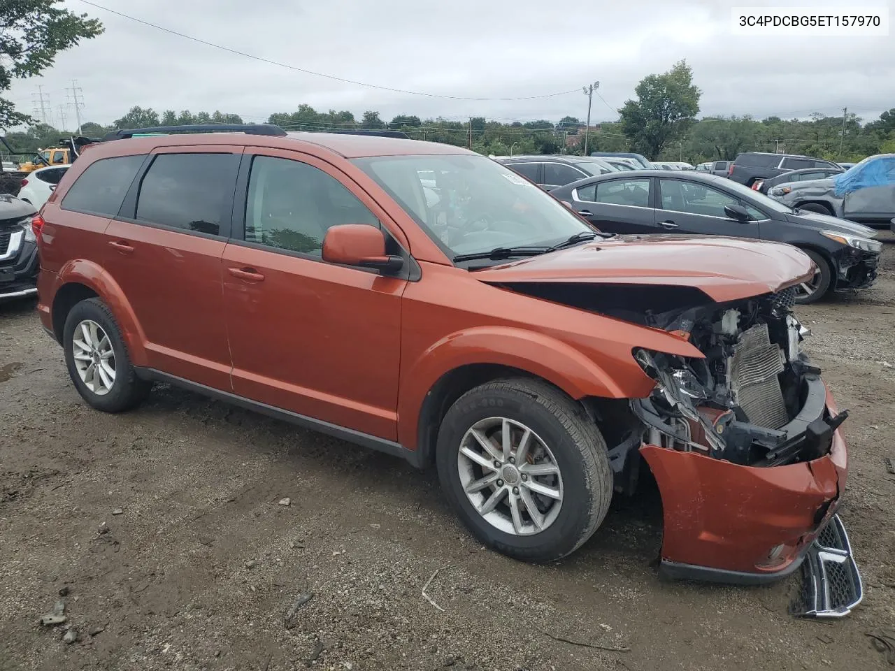 2014 Dodge Journey Sxt VIN: 3C4PDCBG5ET157970 Lot: 73365004