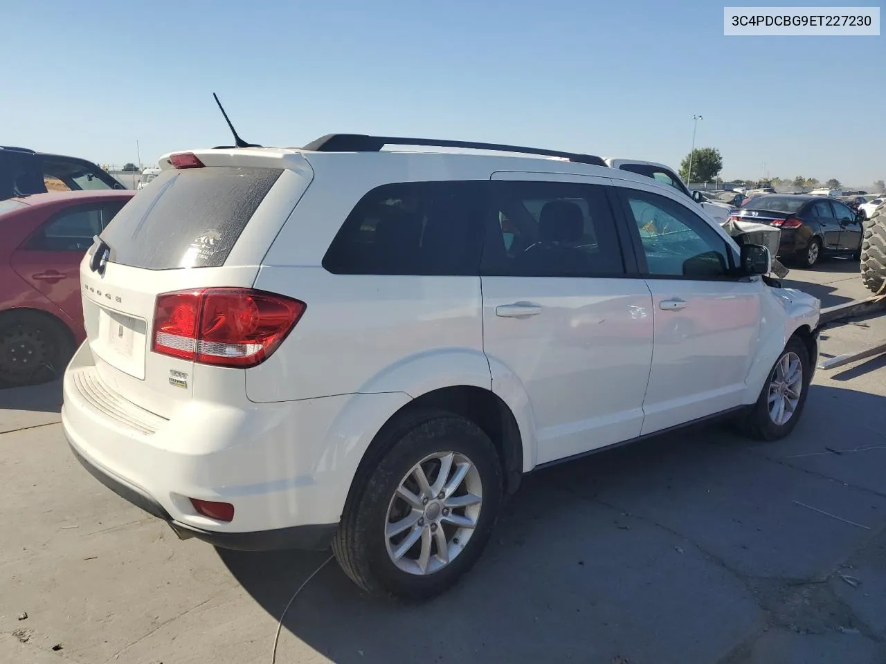 2014 Dodge Journey Sxt VIN: 3C4PDCBG9ET227230 Lot: 73436064