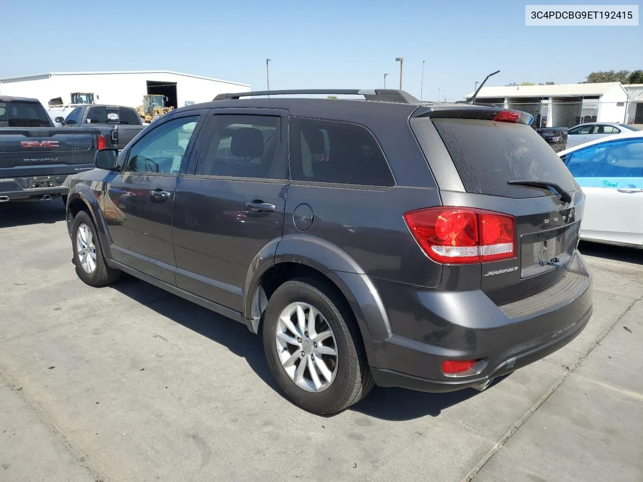 2014 Dodge Journey Sxt VIN: 3C4PDCBG9ET192415 Lot: 73587454