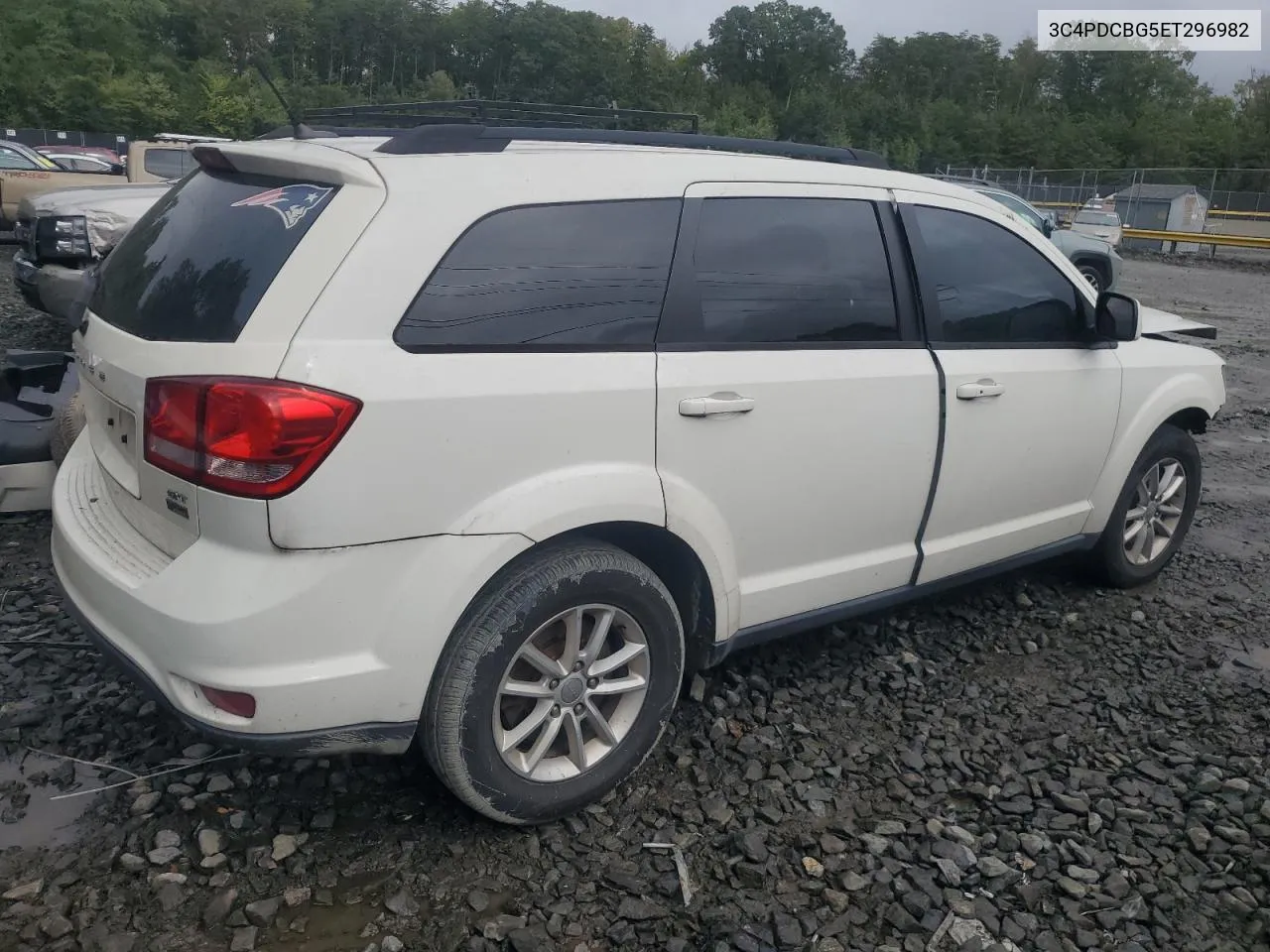 2014 Dodge Journey Sxt VIN: 3C4PDCBG5ET296982 Lot: 73667264