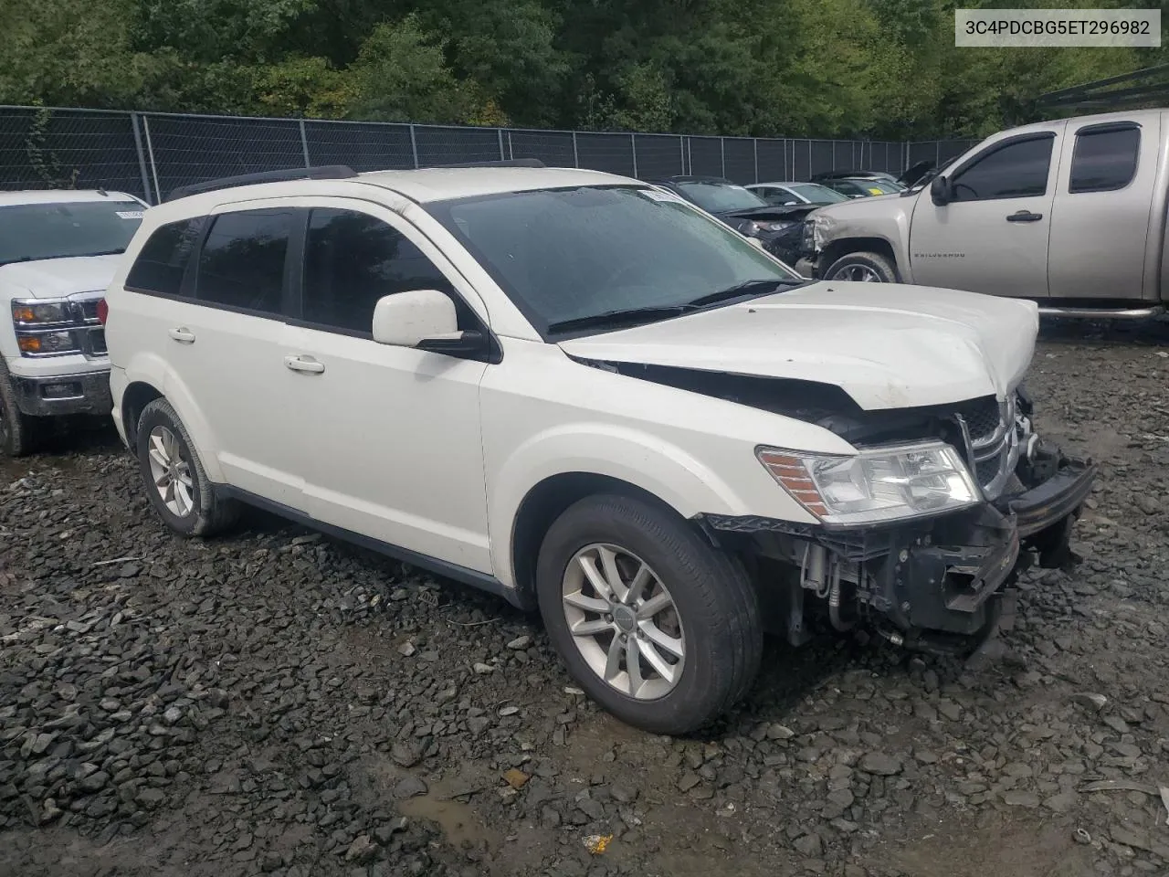 2014 Dodge Journey Sxt VIN: 3C4PDCBG5ET296982 Lot: 73667264