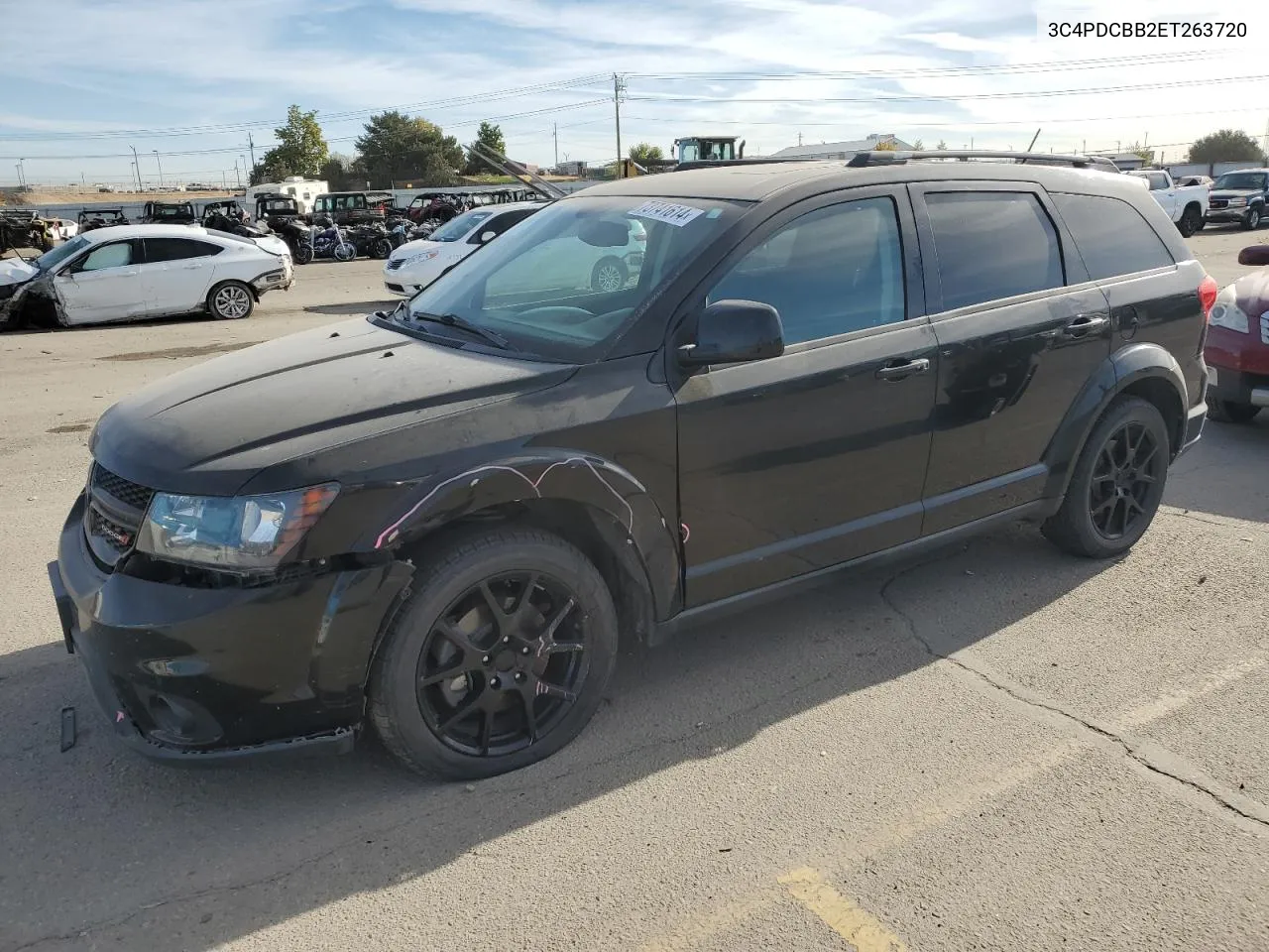 2014 Dodge Journey Sxt VIN: 3C4PDCBB2ET263720 Lot: 73741614