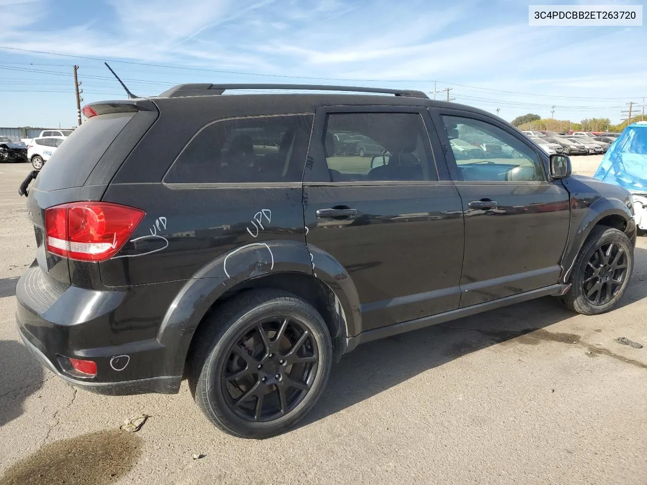 2014 Dodge Journey Sxt VIN: 3C4PDCBB2ET263720 Lot: 73741614