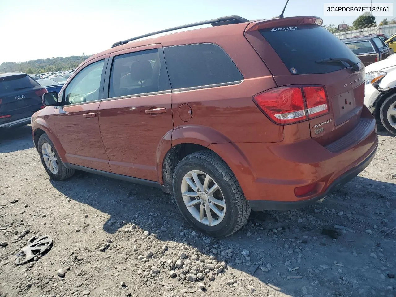 2014 Dodge Journey Sxt VIN: 3C4PDCBG7ET182661 Lot: 73745904