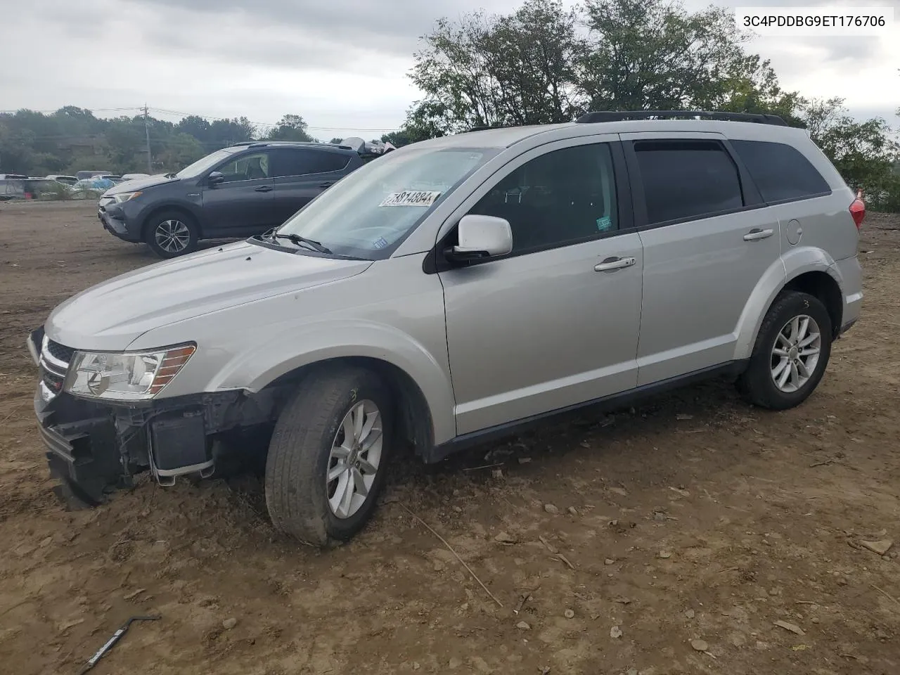 2014 Dodge Journey Sxt VIN: 3C4PDDBG9ET176706 Lot: 73814884