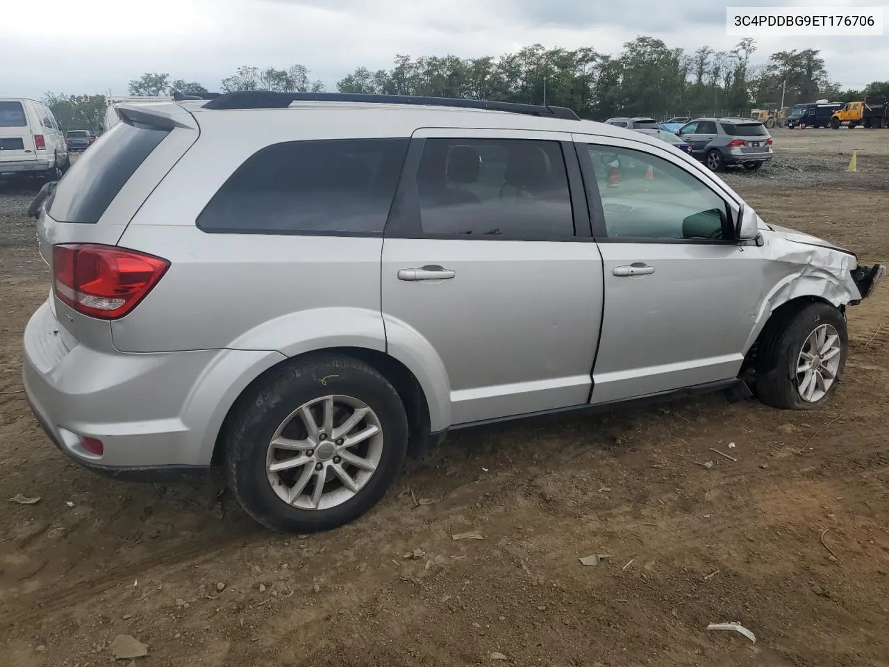 2014 Dodge Journey Sxt VIN: 3C4PDDBG9ET176706 Lot: 73814884