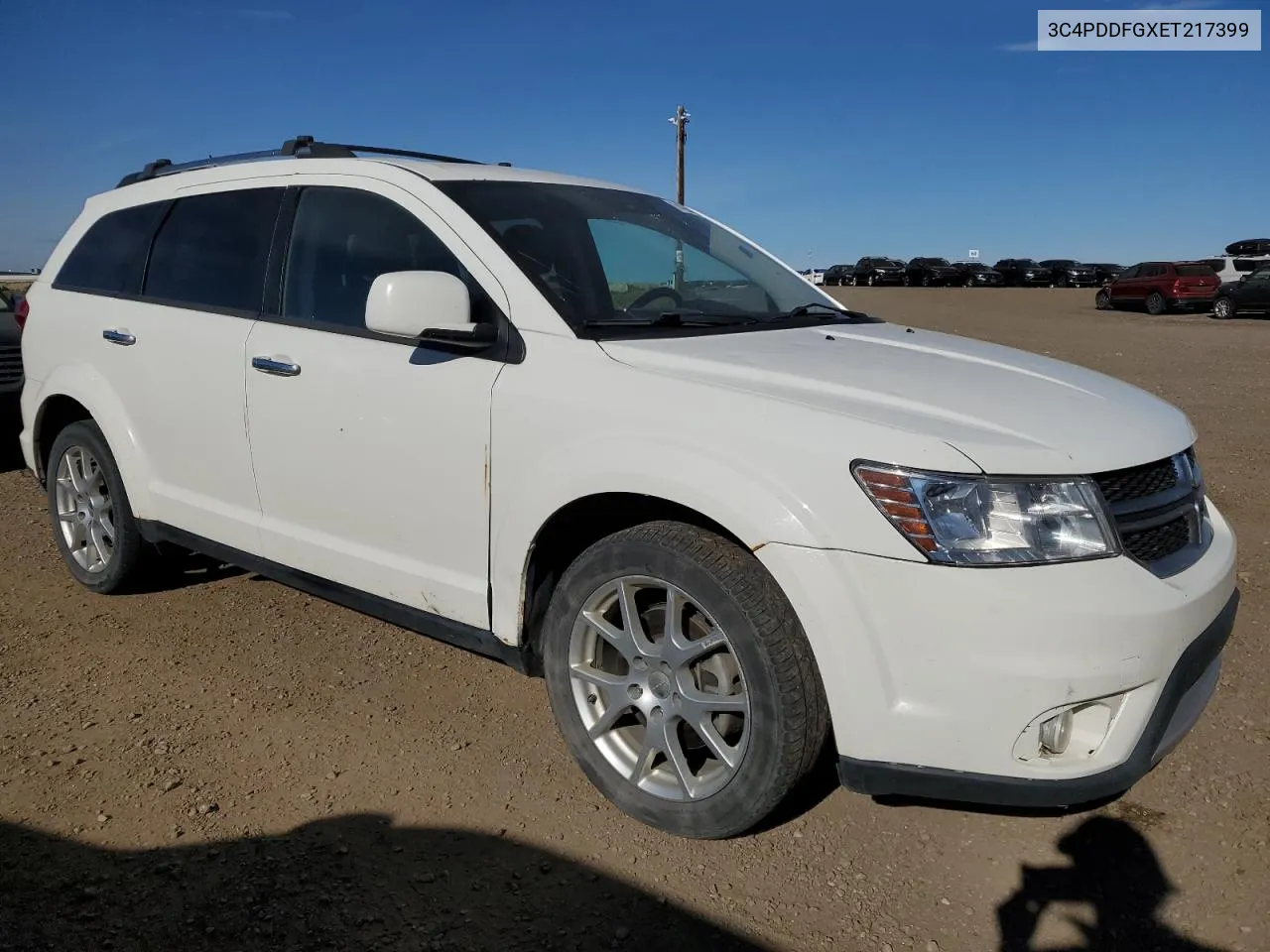 2014 Dodge Journey R/T VIN: 3C4PDDFGXET217399 Lot: 74264034