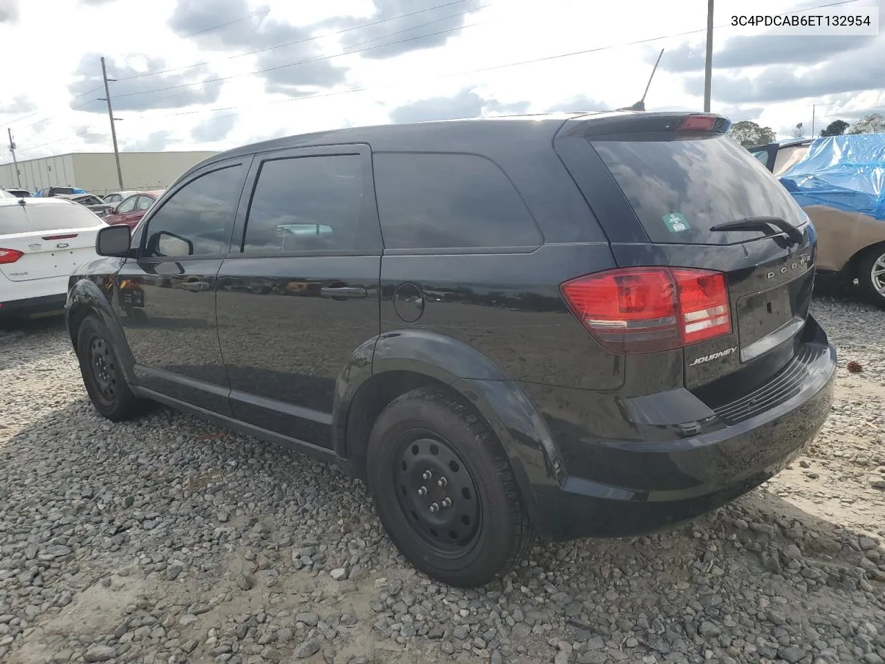 2014 Dodge Journey Se VIN: 3C4PDCAB6ET132954 Lot: 74500294