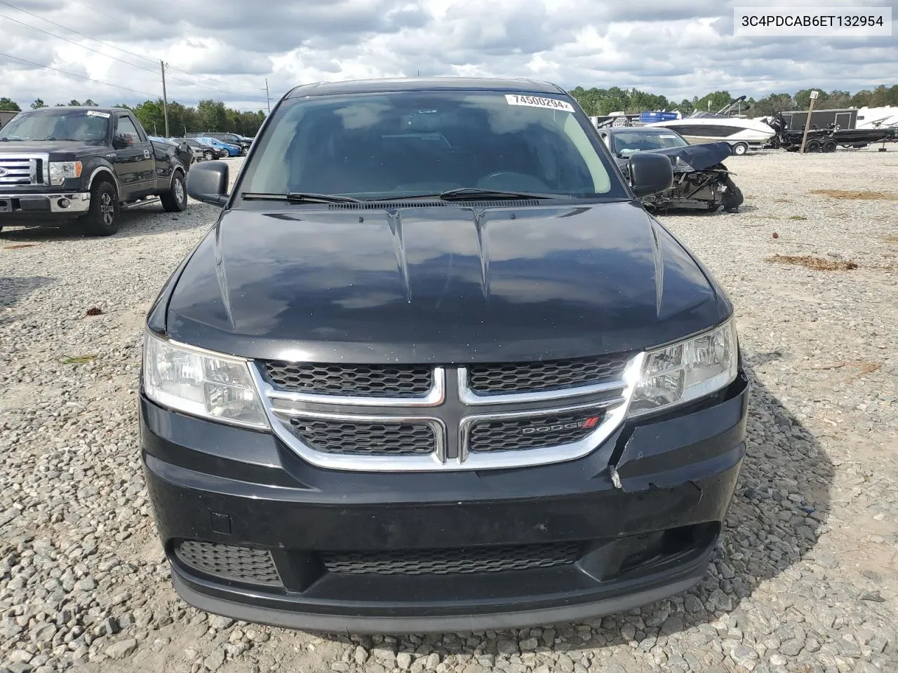 2014 Dodge Journey Se VIN: 3C4PDCAB6ET132954 Lot: 74500294