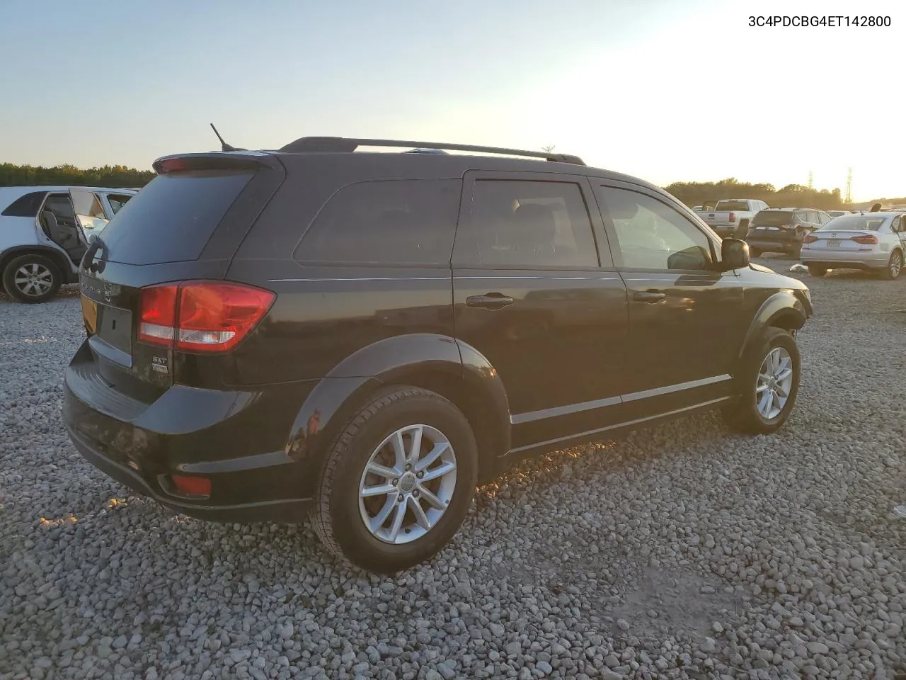 2014 Dodge Journey Sxt VIN: 3C4PDCBG4ET142800 Lot: 74562334