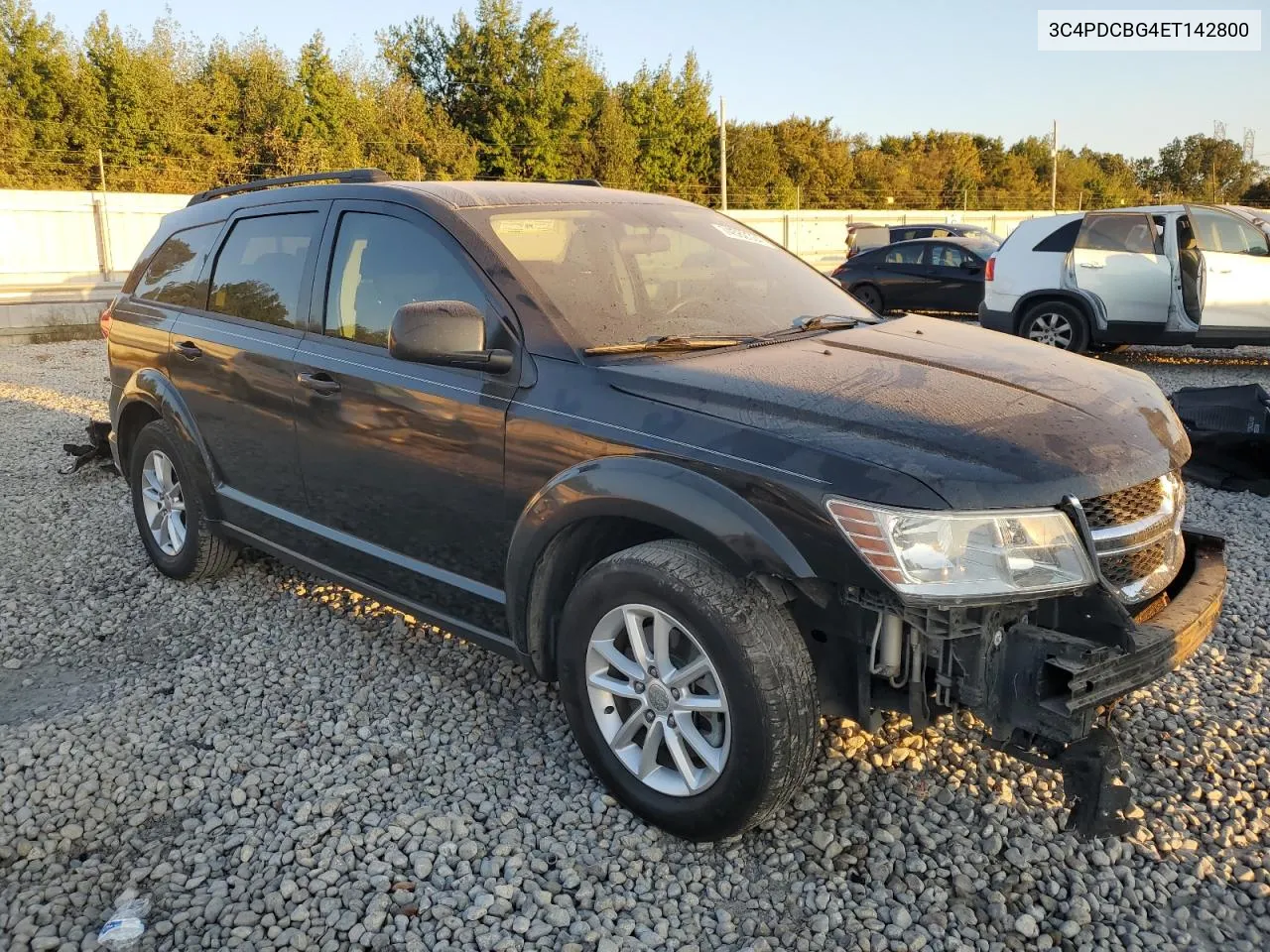 2014 Dodge Journey Sxt VIN: 3C4PDCBG4ET142800 Lot: 74562334