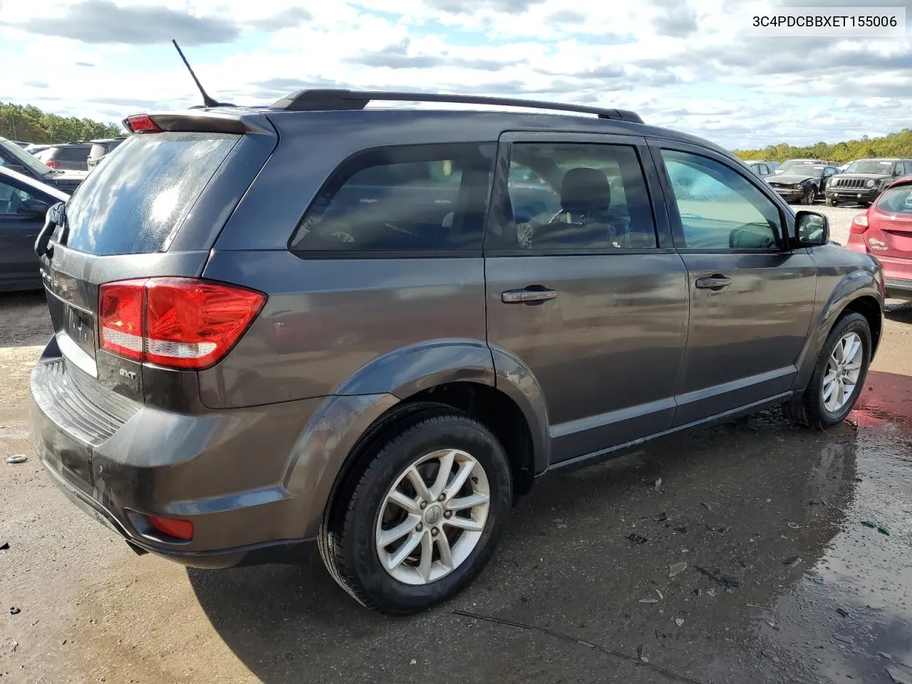 2014 Dodge Journey Sxt VIN: 3C4PDCBBXET155006 Lot: 74685924