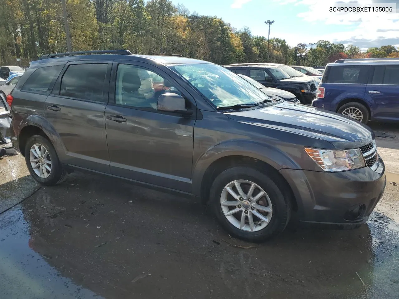 2014 Dodge Journey Sxt VIN: 3C4PDCBBXET155006 Lot: 74685924