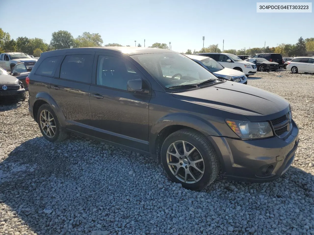 2014 Dodge Journey R/T VIN: 3C4PDCEG4ET303223 Lot: 74888574