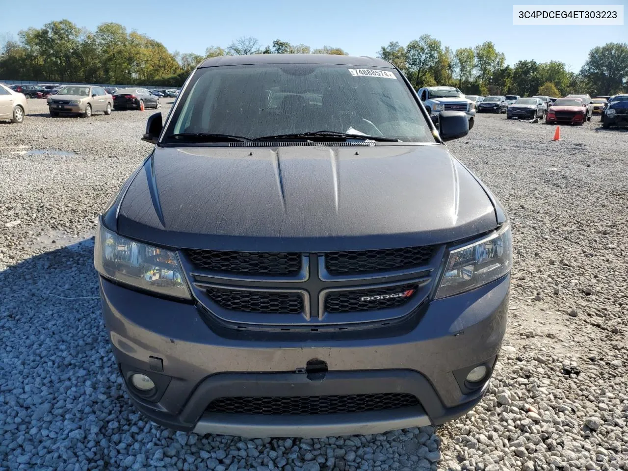 2014 Dodge Journey R/T VIN: 3C4PDCEG4ET303223 Lot: 74888574