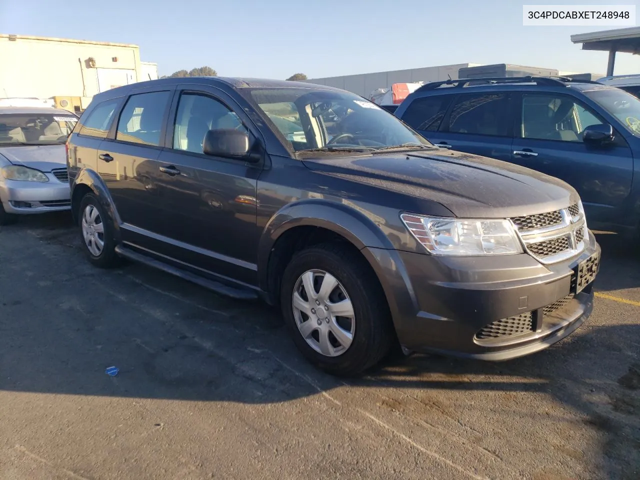 2014 Dodge Journey Se VIN: 3C4PDCABXET248948 Lot: 74972254