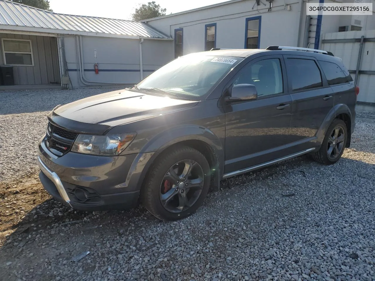 2014 Dodge Journey Crossroad VIN: 3C4PDCGGXET295156 Lot: 74979654