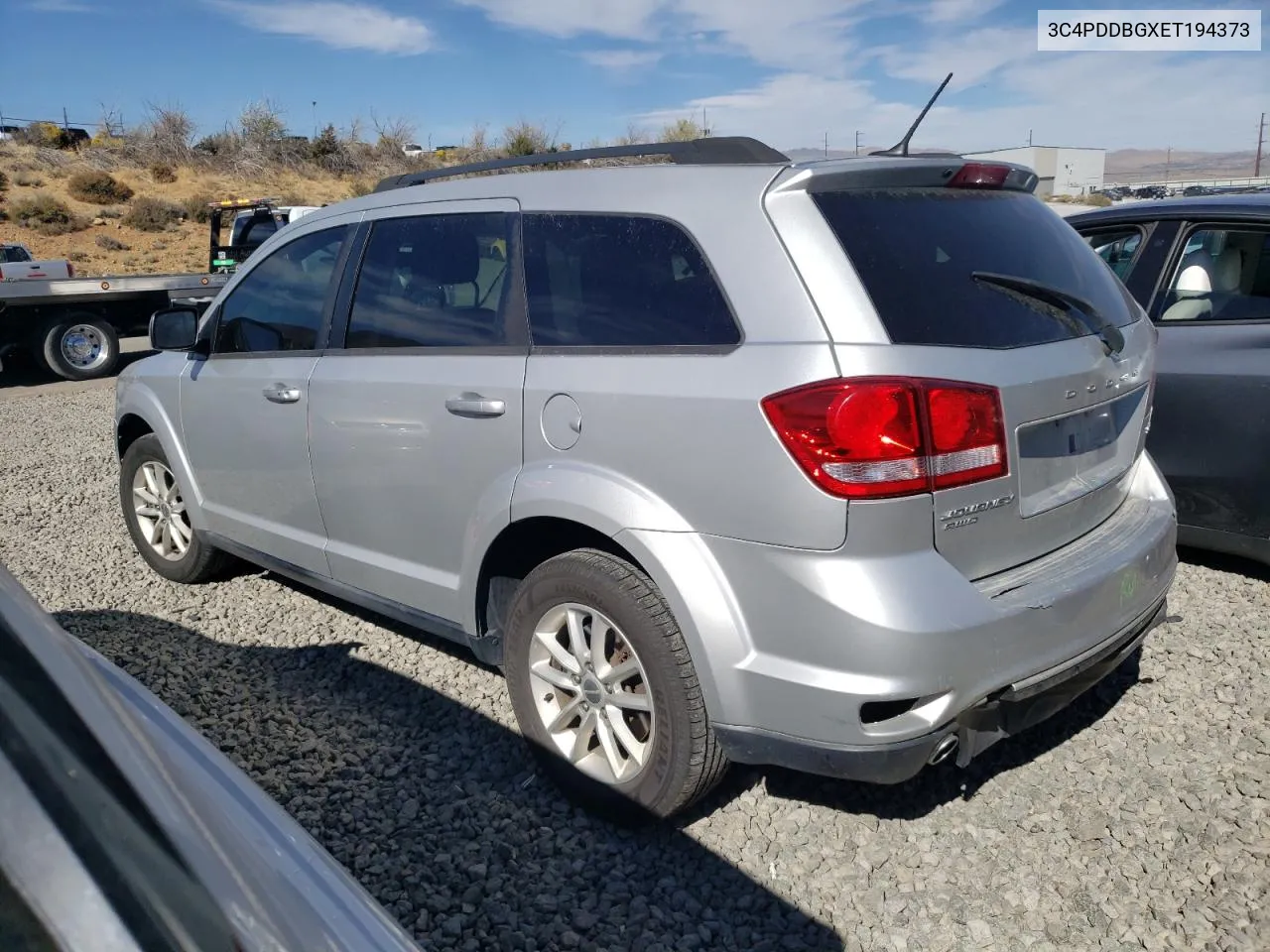 2014 Dodge Journey Sxt VIN: 3C4PDDBGXET194373 Lot: 75058014