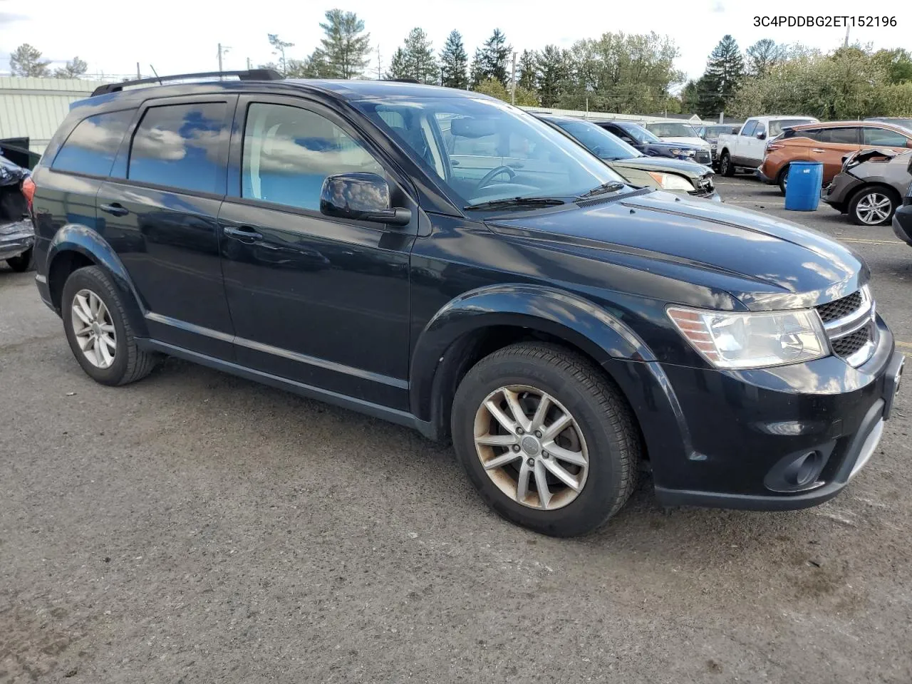 2014 Dodge Journey Sxt VIN: 3C4PDDBG2ET152196 Lot: 75125644