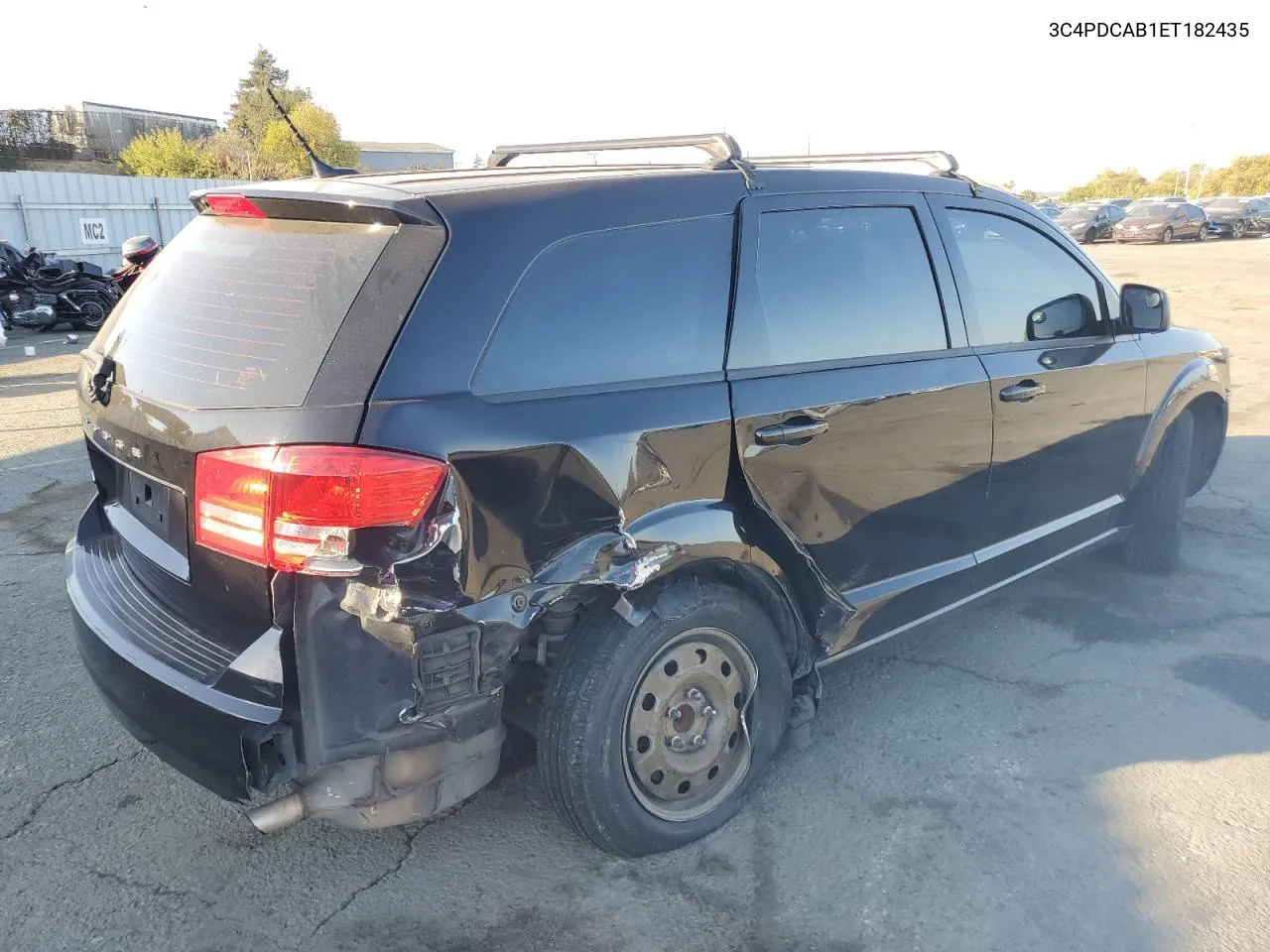 2014 Dodge Journey Se VIN: 3C4PDCAB1ET182435 Lot: 75247864