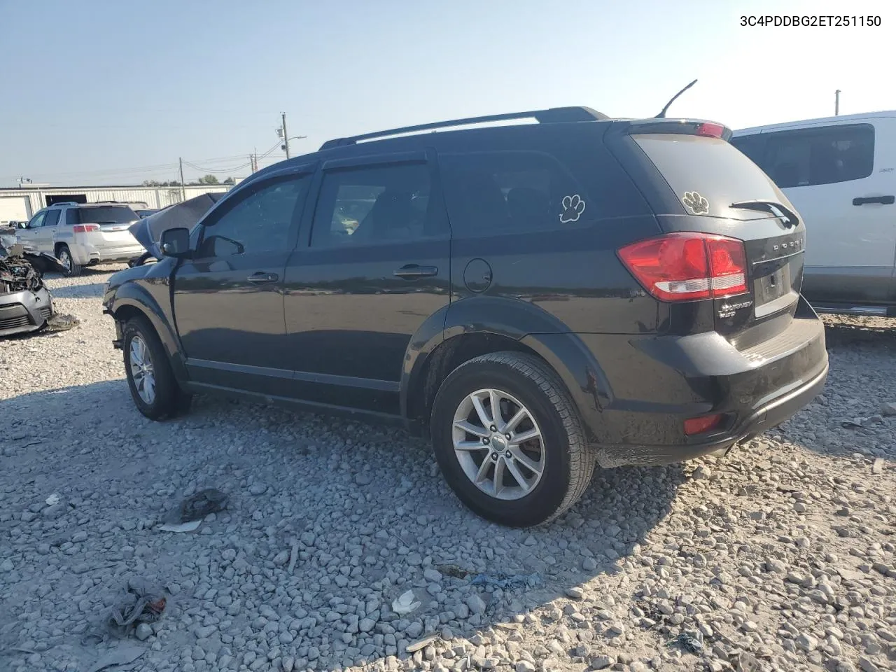 2014 Dodge Journey Sxt VIN: 3C4PDDBG2ET251150 Lot: 75343074