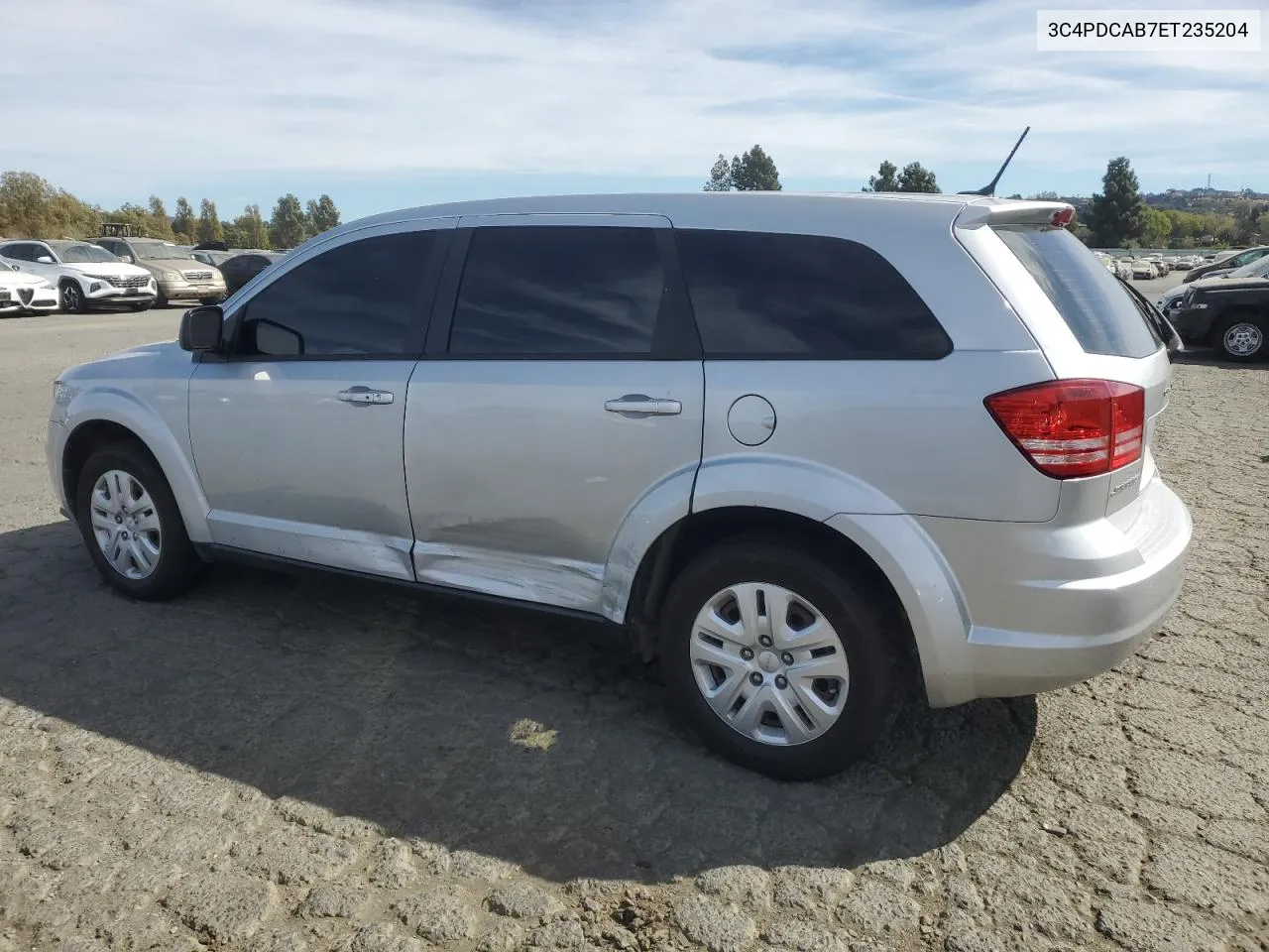 2014 Dodge Journey Se VIN: 3C4PDCAB7ET235204 Lot: 75469174