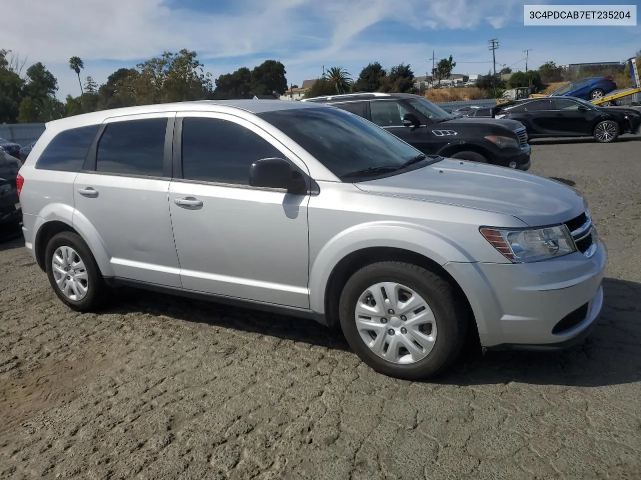 2014 Dodge Journey Se VIN: 3C4PDCAB7ET235204 Lot: 75469174