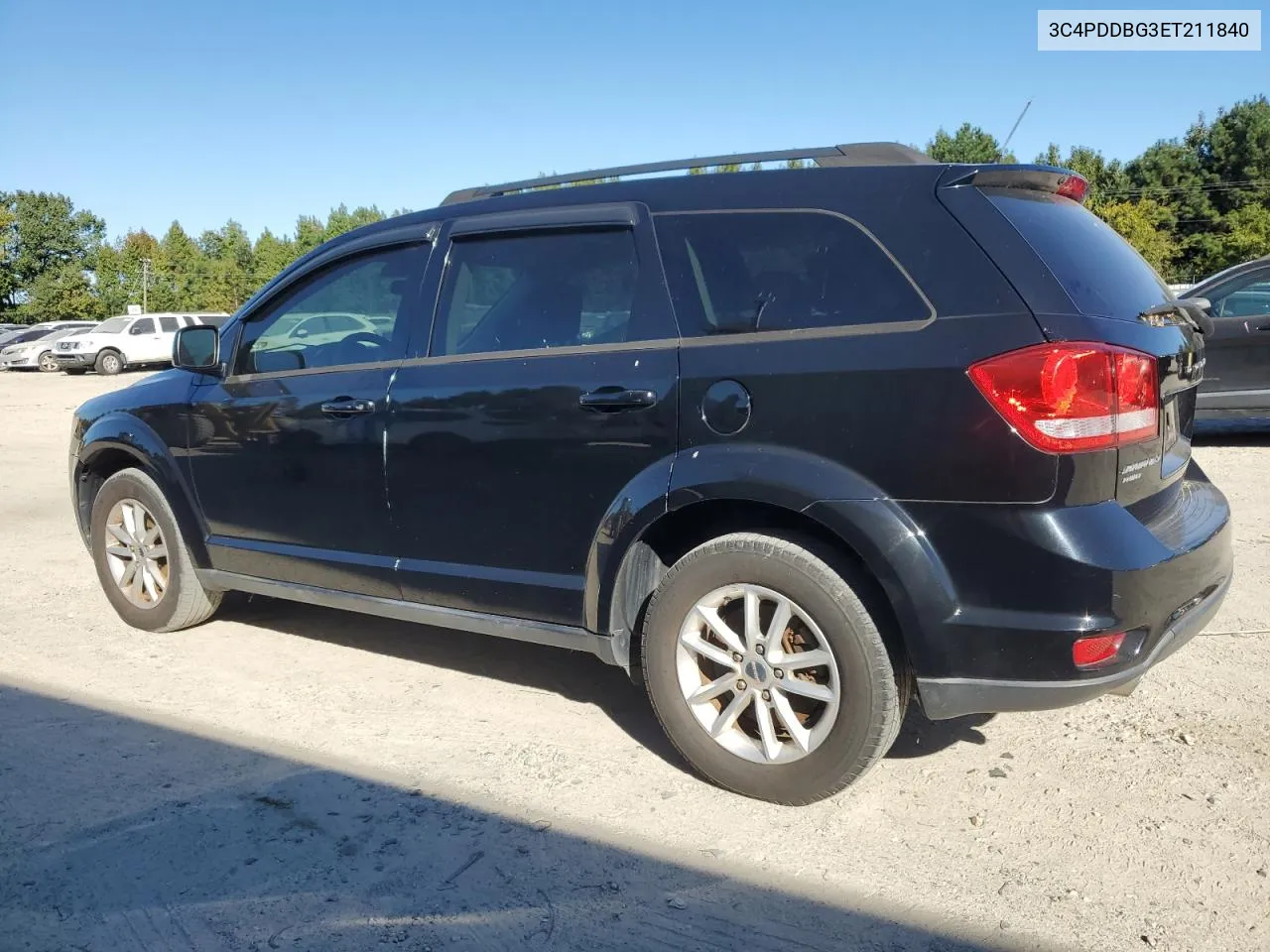 2014 Dodge Journey Sxt VIN: 3C4PDDBG3ET211840 Lot: 75829304