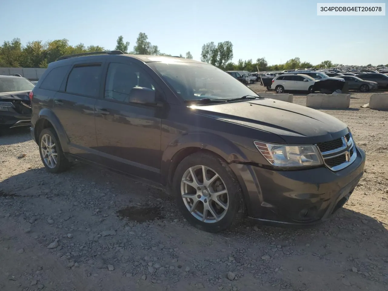 3C4PDDBG4ET206078 2014 Dodge Journey Sxt