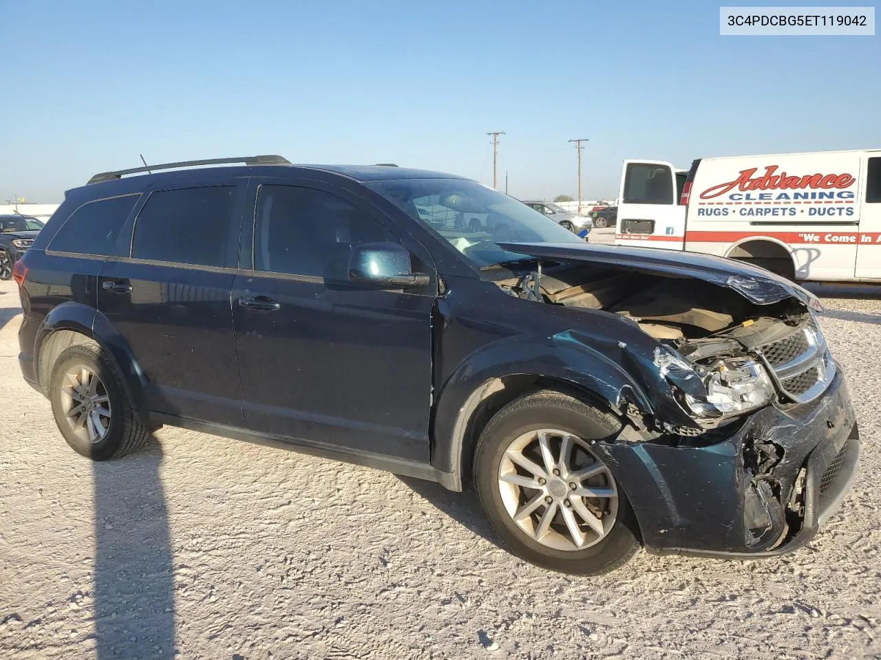 2014 Dodge Journey Sxt VIN: 3C4PDCBG5ET119042 Lot: 75869054