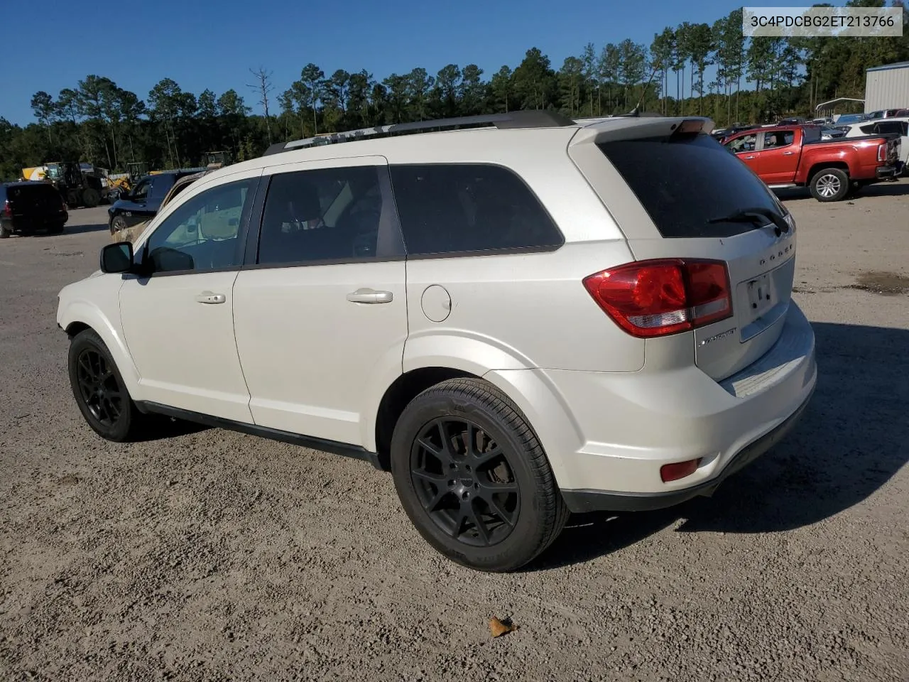 2014 Dodge Journey Sxt VIN: 3C4PDCBG2ET213766 Lot: 76057814