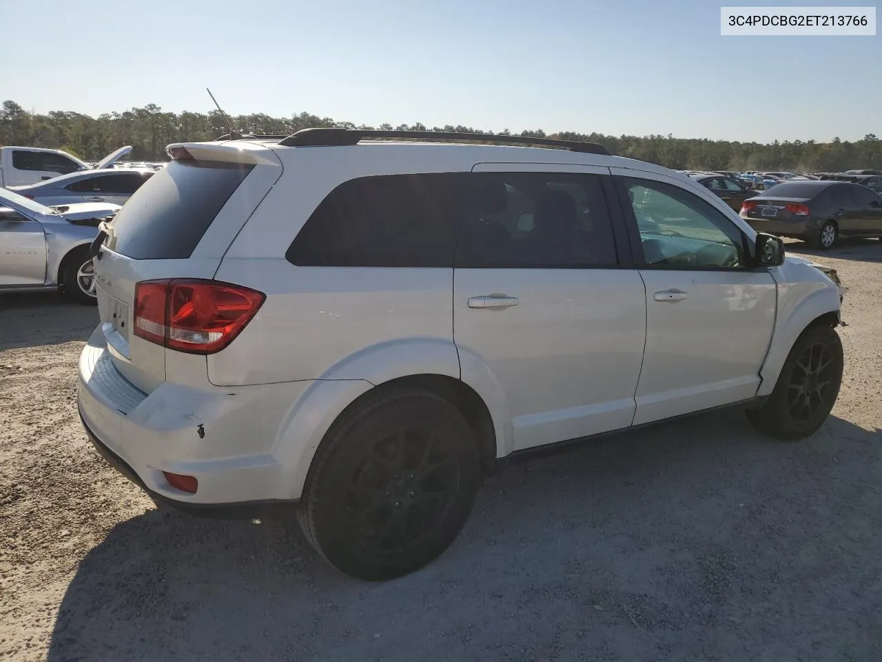 2014 Dodge Journey Sxt VIN: 3C4PDCBG2ET213766 Lot: 76057814