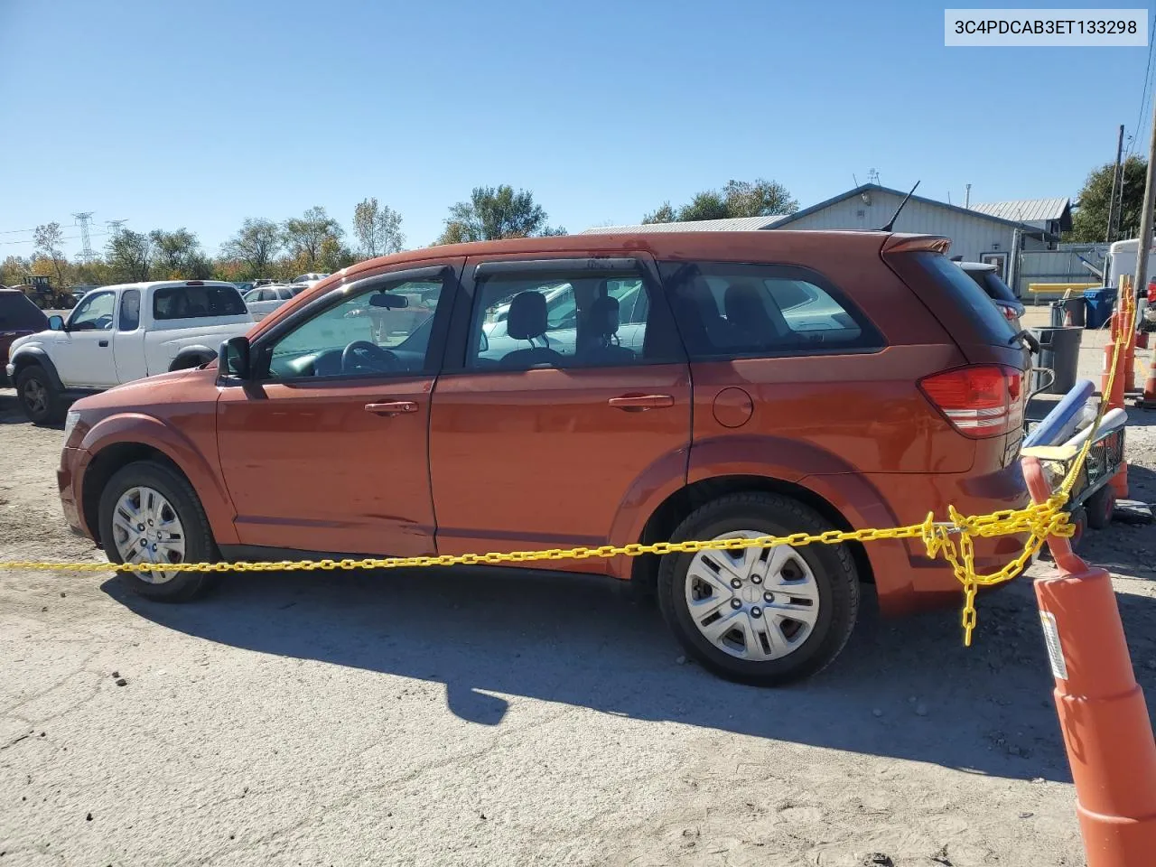 2014 Dodge Journey Se VIN: 3C4PDCAB3ET133298 Lot: 76424494