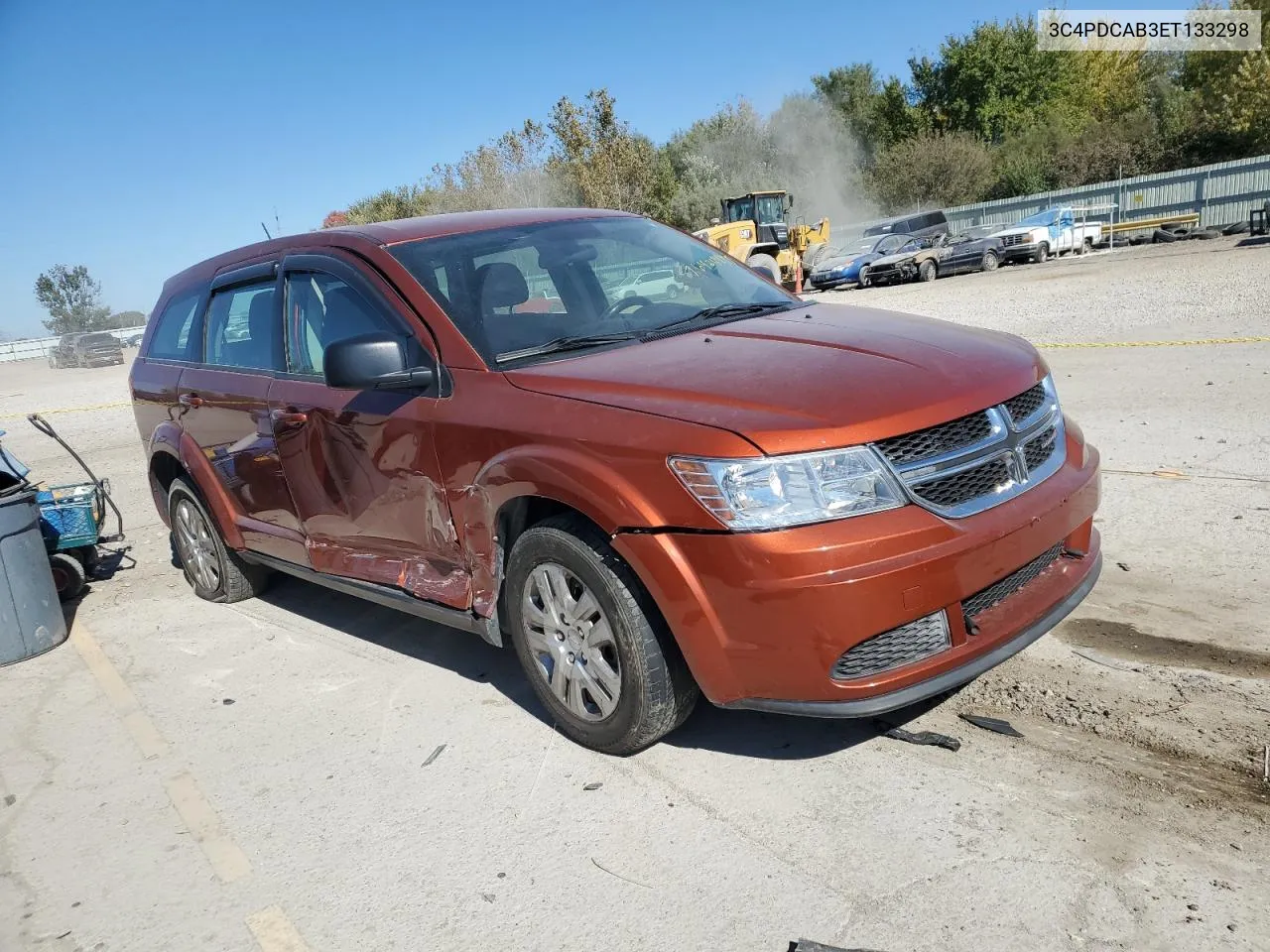 2014 Dodge Journey Se VIN: 3C4PDCAB3ET133298 Lot: 76424494