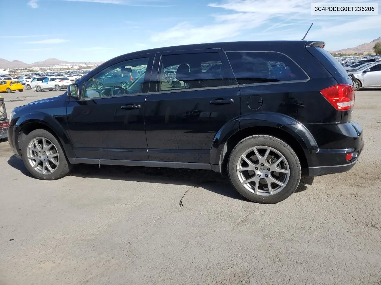 2014 Dodge Journey R/T VIN: 3C4PDDEG0ET236206 Lot: 76615184