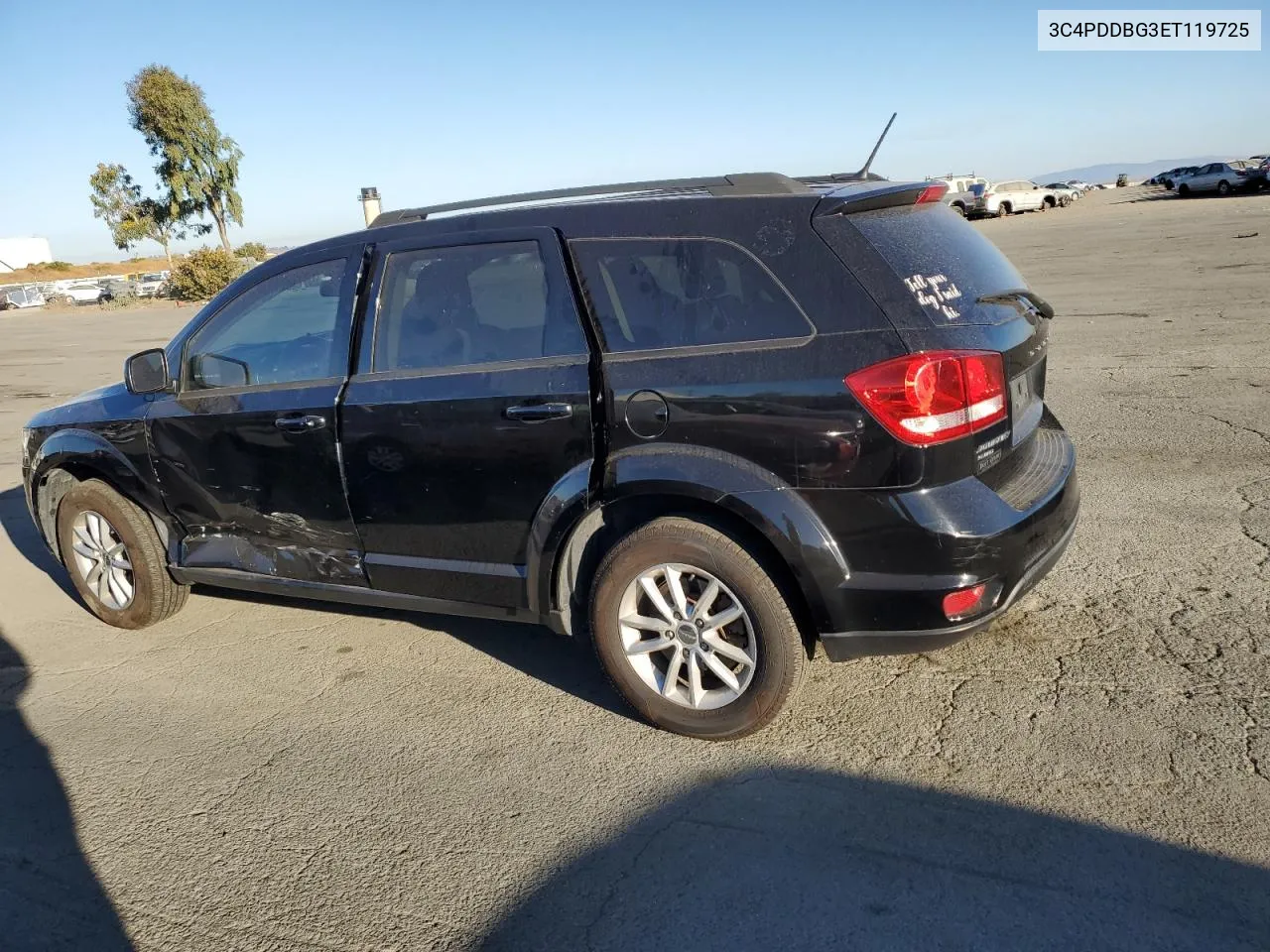 2014 Dodge Journey Sxt VIN: 3C4PDDBG3ET119725 Lot: 76835264