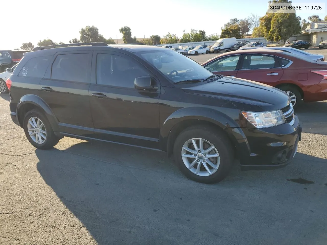 2014 Dodge Journey Sxt VIN: 3C4PDDBG3ET119725 Lot: 76835264