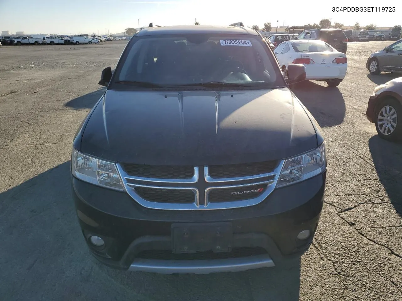 2014 Dodge Journey Sxt VIN: 3C4PDDBG3ET119725 Lot: 76835264