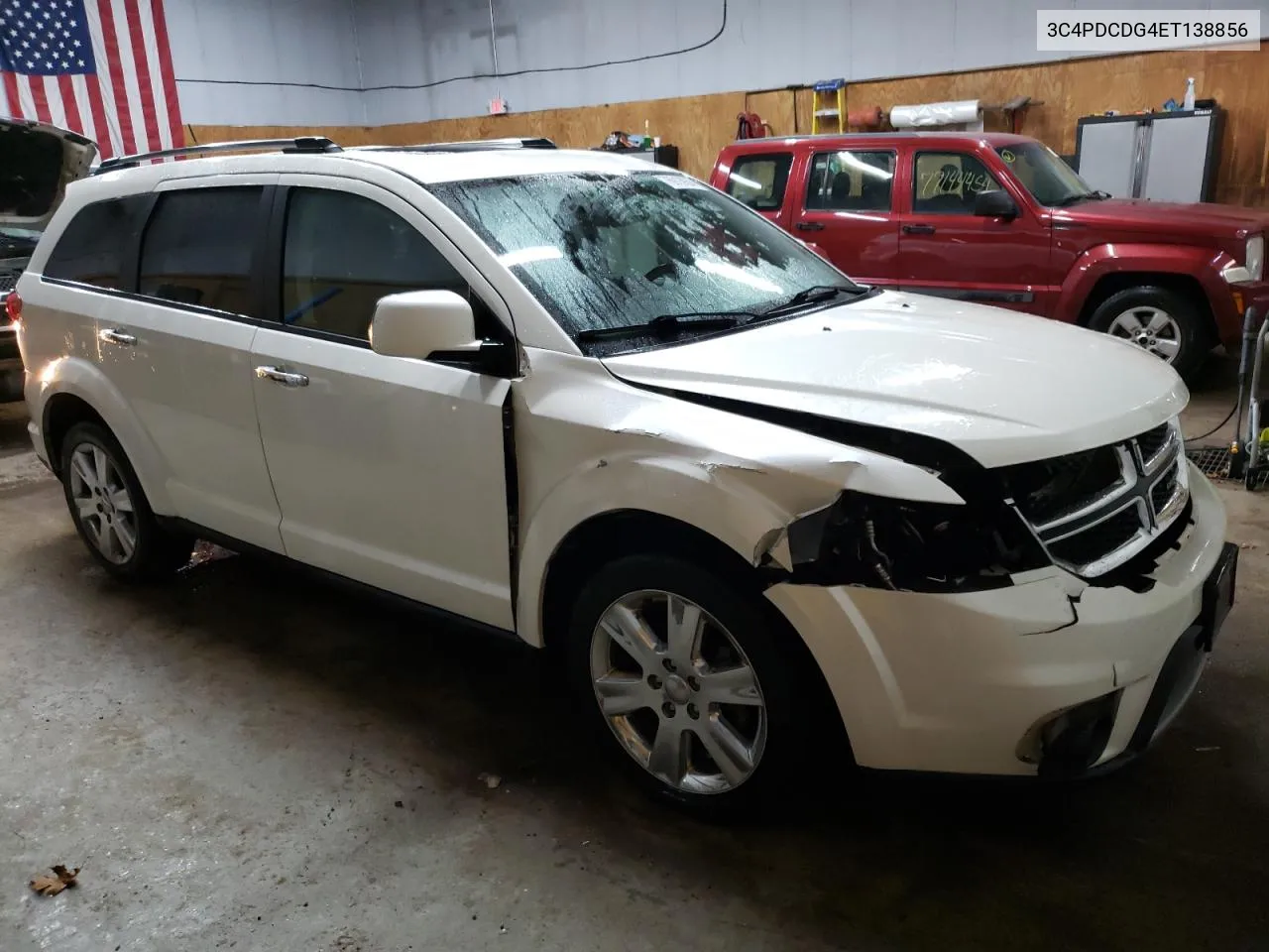 2014 Dodge Journey Limited VIN: 3C4PDCDG4ET138856 Lot: 76913924