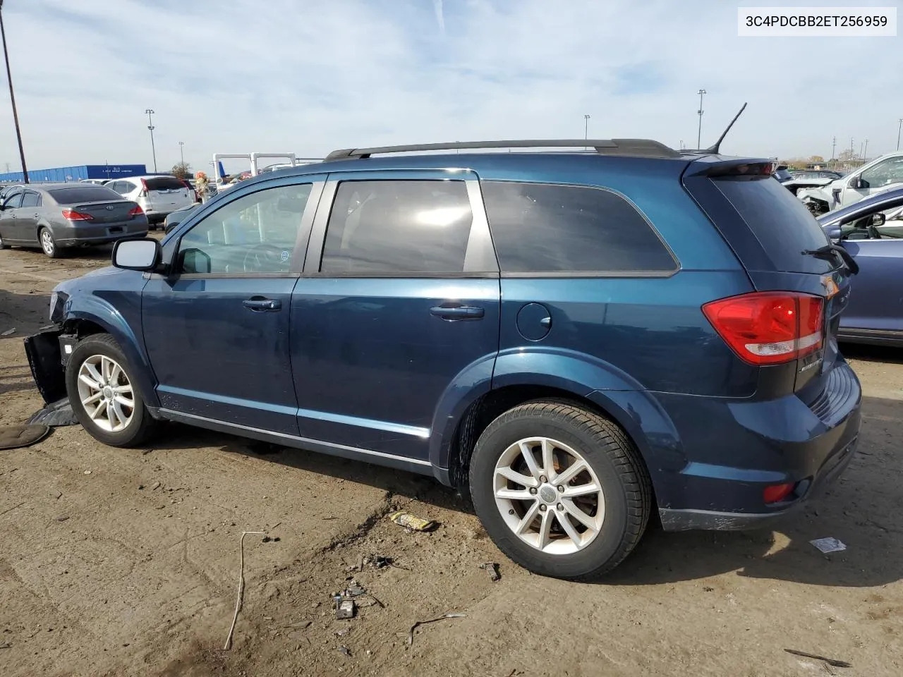 2014 Dodge Journey Sxt VIN: 3C4PDCBB2ET256959 Lot: 76965874