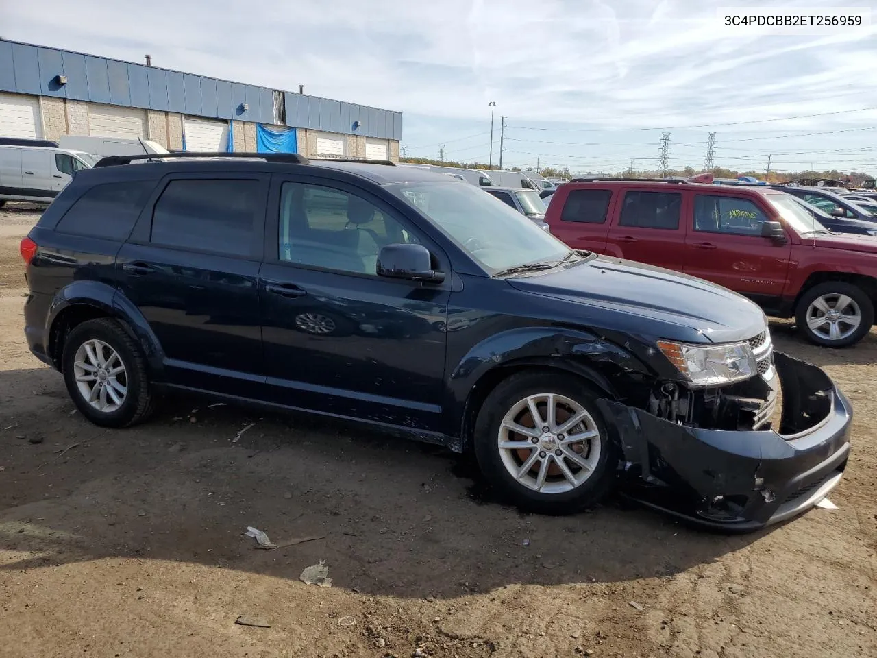 2014 Dodge Journey Sxt VIN: 3C4PDCBB2ET256959 Lot: 76965874