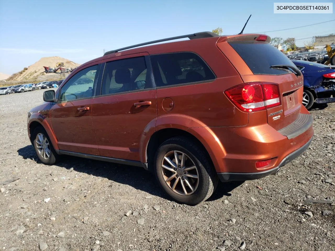 2014 Dodge Journey Sxt VIN: 3C4PDCBG5ET140361 Lot: 76997094