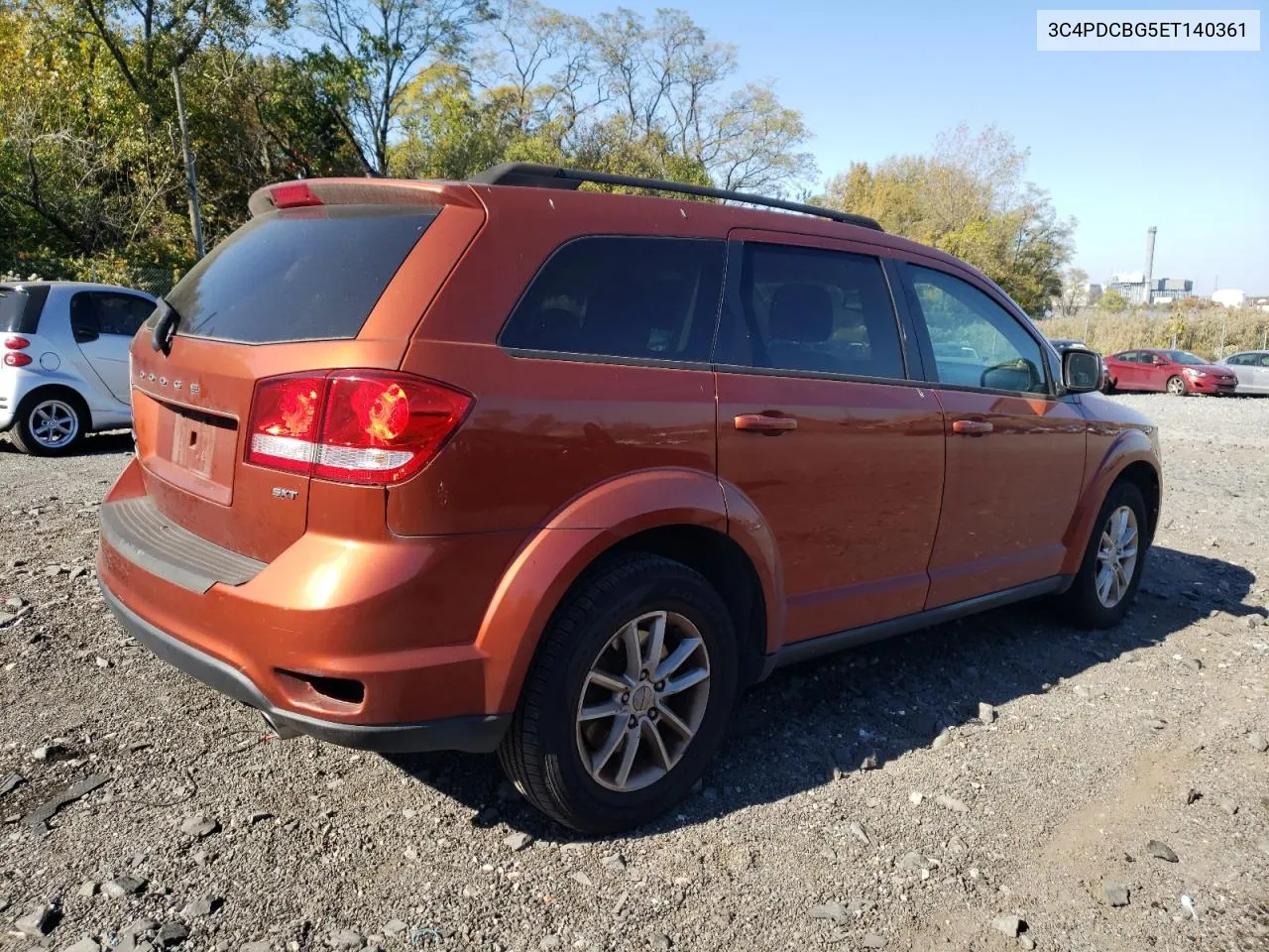 2014 Dodge Journey Sxt VIN: 3C4PDCBG5ET140361 Lot: 76997094